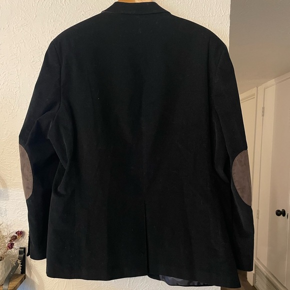 Ralph Lauren black corduroy sport Size 46R - Picture 5 of 6